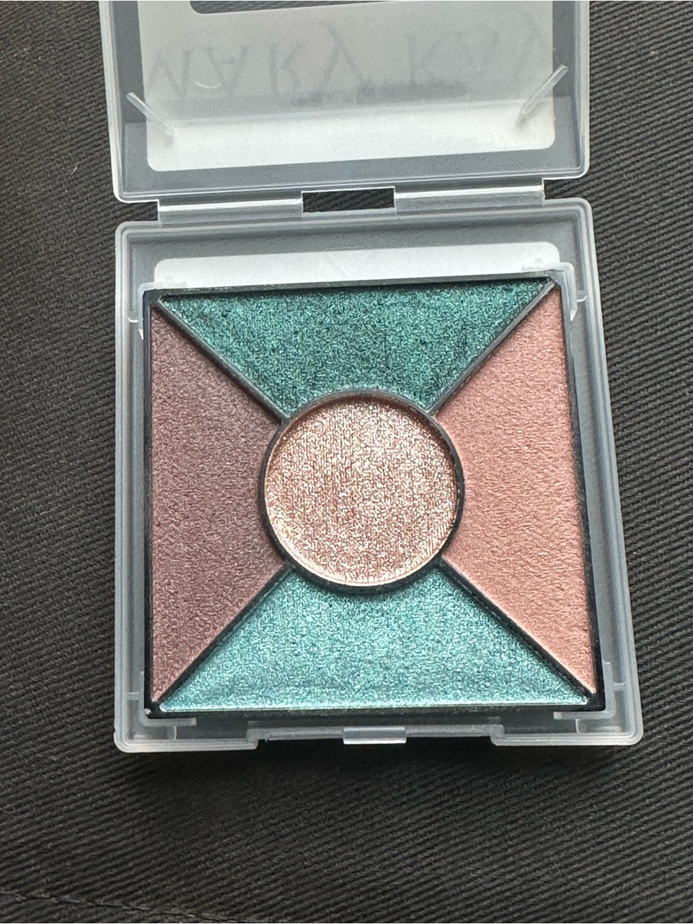 Mary Kay Emerald Noir - Green Teal & Copper Eyeshadow Quad Limites Edition gold